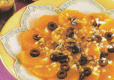 Insalata araba di arance